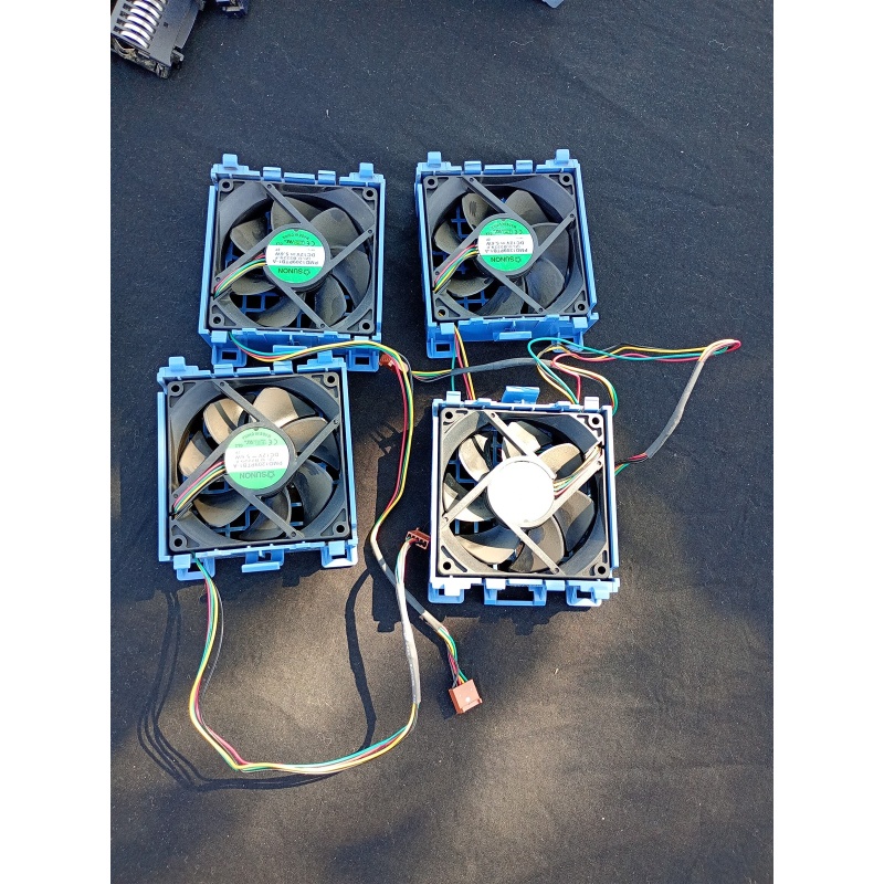 LOT OF 4 HP 412219-001 - Fan Assembly for ProLiant ML350 G5