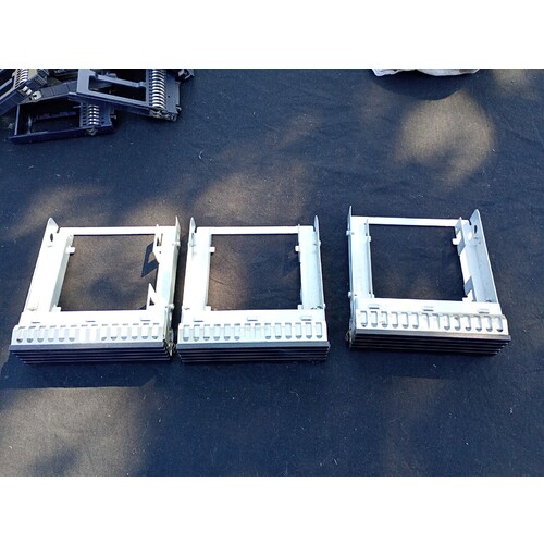 Set of 3 HP Rack Caddies from a HP ProLiant ML350 G5 Sever - Model 6053023A66-01