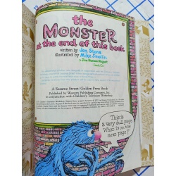 The Monster At The End Of This Book, A Little Golden Book,1971(Sesame Street)