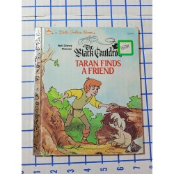 Walt Disney THE BLACK CAULDRON TARAN FINDS A FRIEND Little Golden Book 1985 