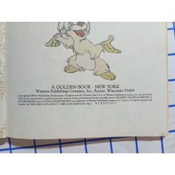 Walt Disney THE BLACK CAULDRON TARAN FINDS A FRIEND Little Golden Book 1985 