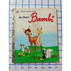 Bambi (Disney Bambi) (Little Golden Book) - Hardcover By Golden Books