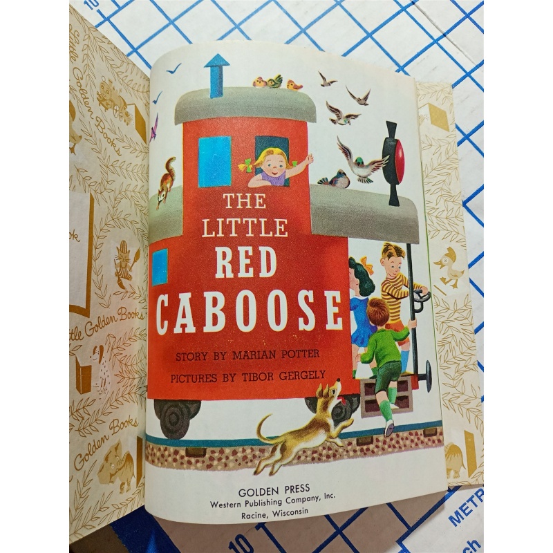 The Little Red Caboose (Little Golden Book) - Hardcover