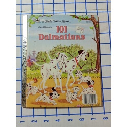 Walt Disneys 101 Dalmations A Little Golden Book 1985