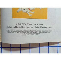 Walt Disneys 101 Dalmations A Little Golden Book 1985