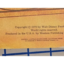 Walt Disney THE ARISTOCATS Little Golden Book