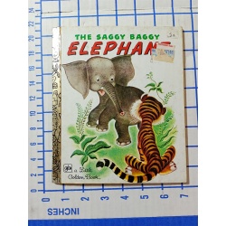 The Saggy Baggy Elephant - A Little Golden Book Hardcover