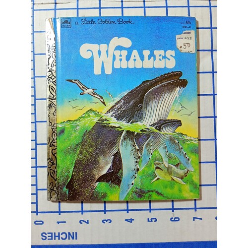 1978 A Little Golden Book Whales