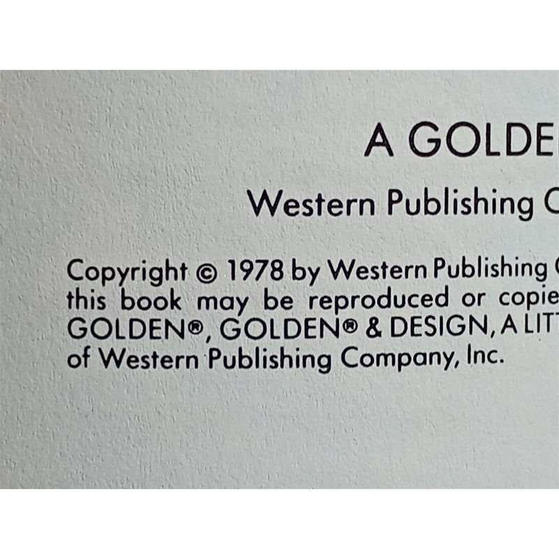 1978 A Little Golden Book Whales