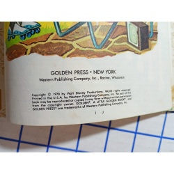 Vtg 1978 DONALD DUCK INSTANT MILLIONAIRE HARDCOVER BOOK Little Golden Book 