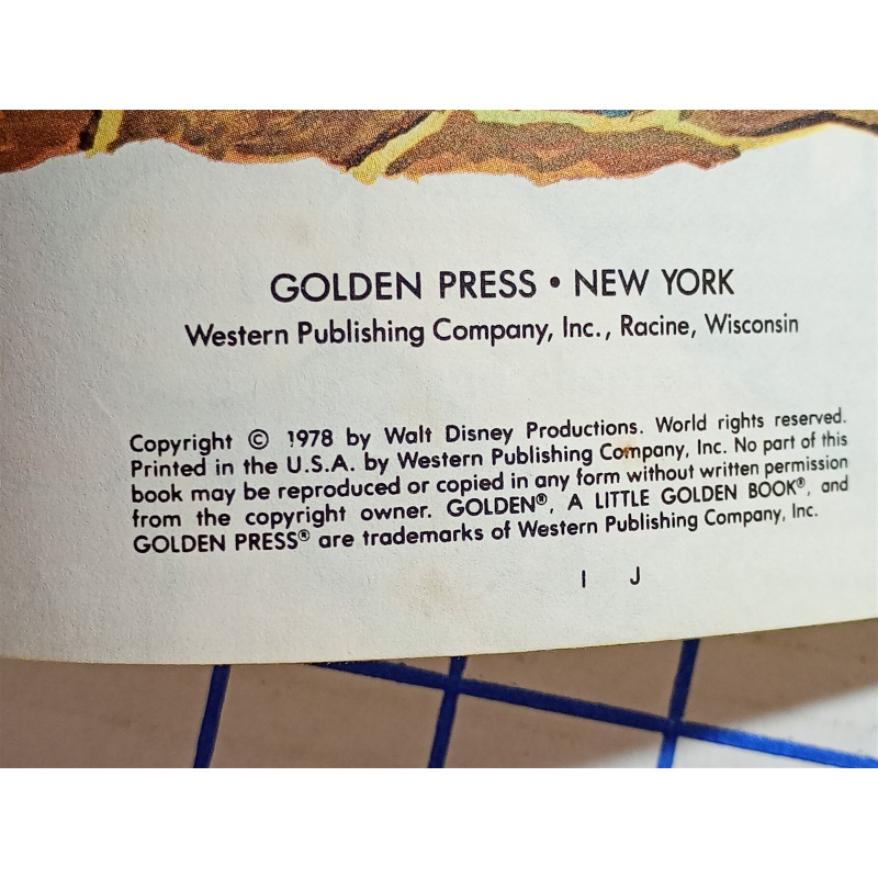 Vtg 1978 DONALD DUCK INSTANT MILLIONAIRE HARDCOVER BOOK Little Golden Book 