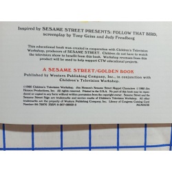 A LITTLE GOLDEN BOOK Sesame Street, Big Birds Day On The Farm