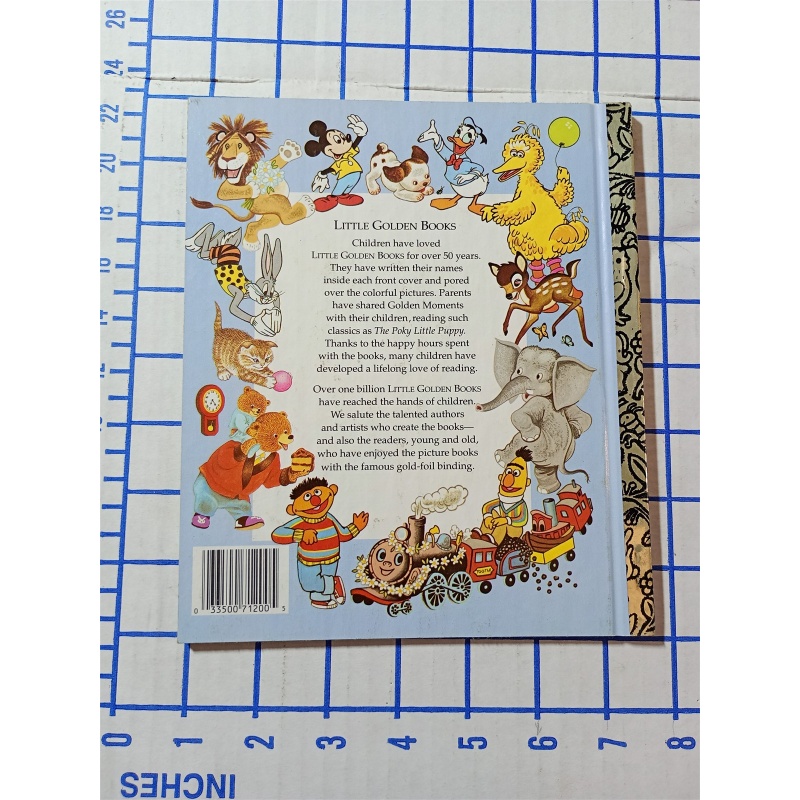 A LITTLE GOLDEN BOOK Sesame Street, Big Birds Day On The Farm