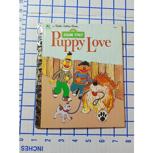 Puppy Love a Little Golden Book (Sesame Street