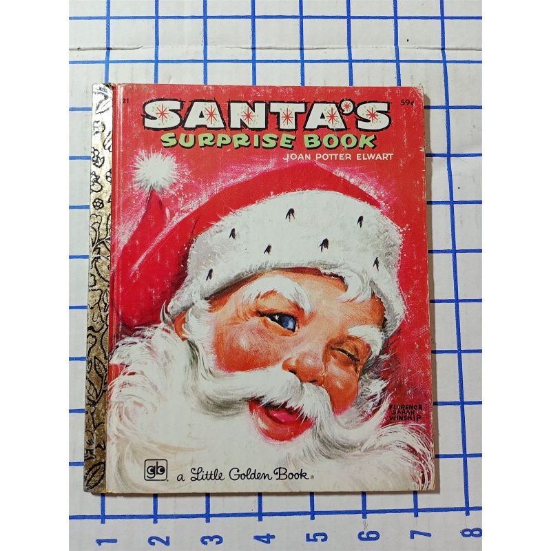 Santas Surprise Book Little Golden Book