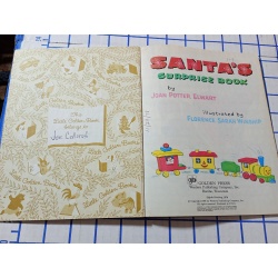 Santas Surprise Book Little Golden Book