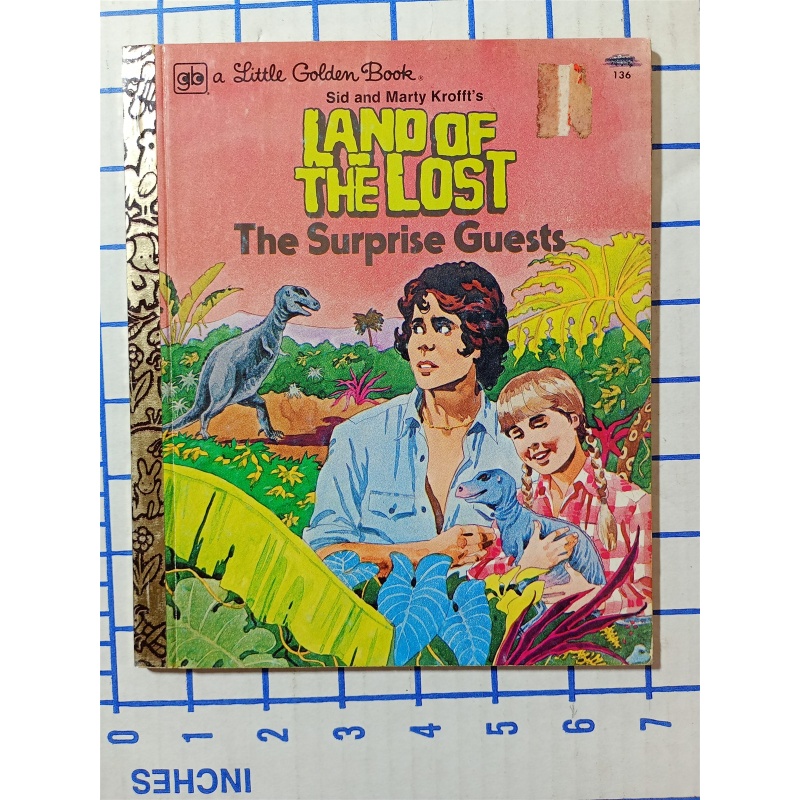 LAND OF THE LOST Surprise Guest Little Golden Book 