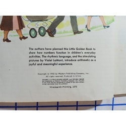 A Little Golden Book Numbers Vintage