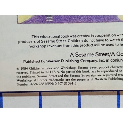 Sesame Street I Think That It Is Wonderful Hardcover Little Golden Book