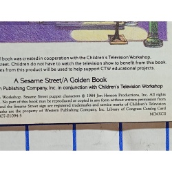 Sesame Street I Think That It Is Wonderful Hardcover Little Golden Book