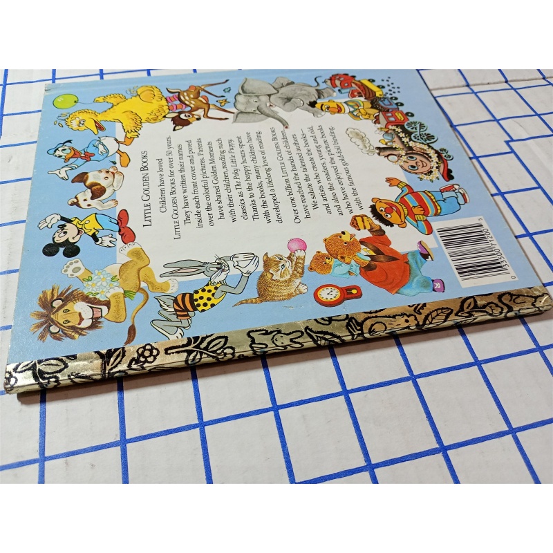 Sesame Street I Think That It Is Wonderful Hardcover Little Golden Book