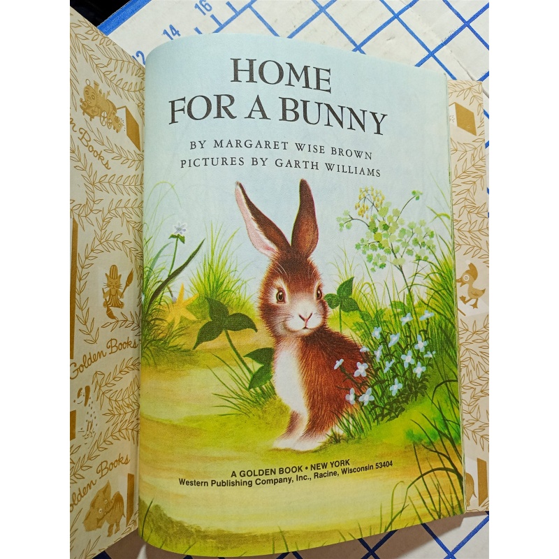 Little Golden Book - Home For A Bunny 