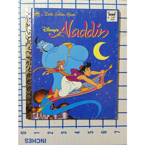  Disneys Aladdin Vintage A Little Golden Book