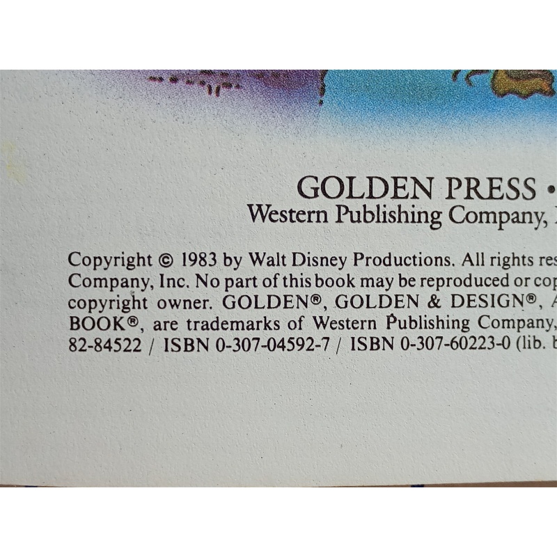 Disney Little Golden Book Mickeys Christmas Carol 