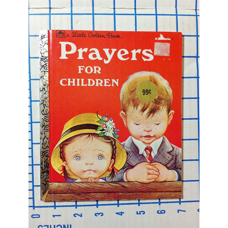 Prayers For Children A Little Golden Book