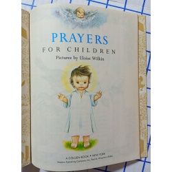 Prayers For Children A Little Golden Book