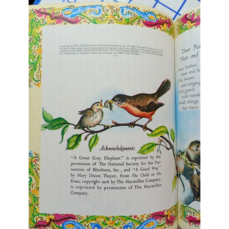 Prayers For Children A Little Golden Book