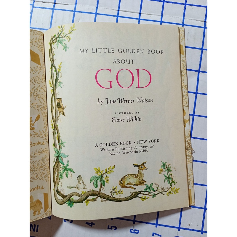 My Little Golden Book About God