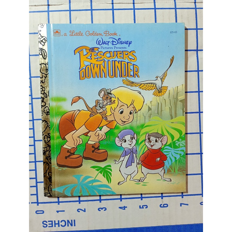 Little Golden Book The Rescuers Down Under