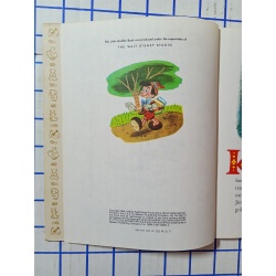 a Little Golden Book Walt Disney PINOCCHIO hardback