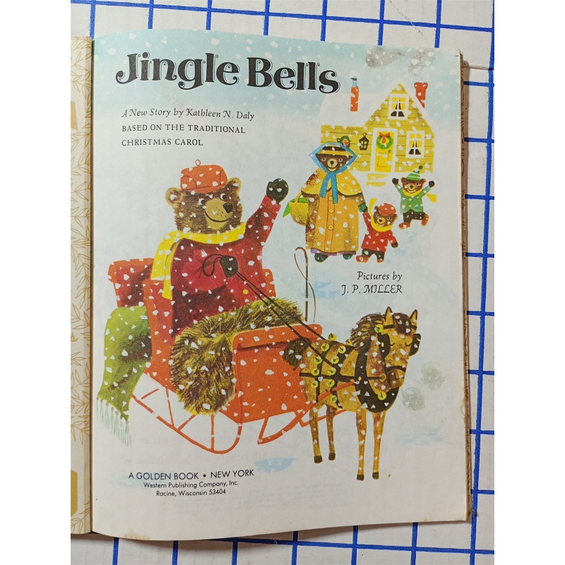 A LITTLE GOLDEN BOOK JINGLE BELLS 