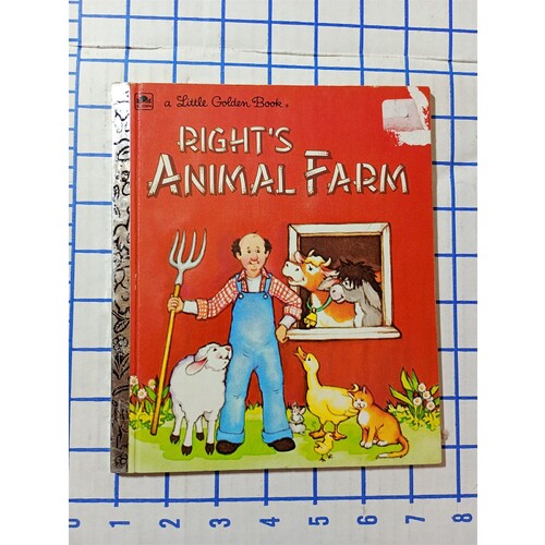 RIGHTS ANIMAL FARM (A LITTLE GOLDEN BOOK) 