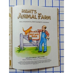 RIGHTS ANIMAL FARM (A LITTLE GOLDEN BOOK) 