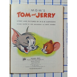 Tom And Jerry, A Little Golden Book