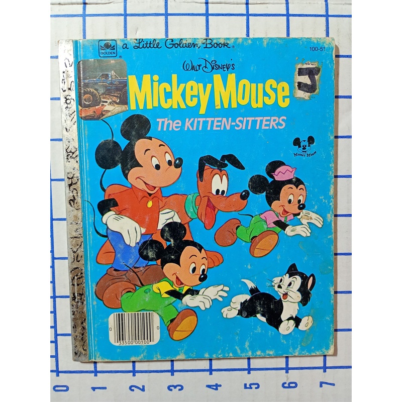 A Little Golden Book Walt Disney’s Mickey Mouse. "The Kitten-Sitters