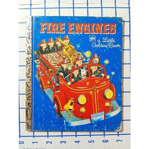 Fire Engines, A Little Golden Book