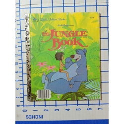 Vintage WALT DISNEY THE JUNGLE BOOK HARDCOVER BOOK Little Golden Book 