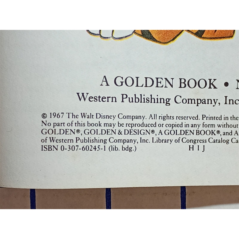 Vintage WALT DISNEY THE JUNGLE BOOK HARDCOVER BOOK Little Golden Book 
