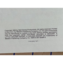 Vintage WALT DISNEY MICKEY MOUSES PICNIC HARDCOVER BOOK Little Golden Book