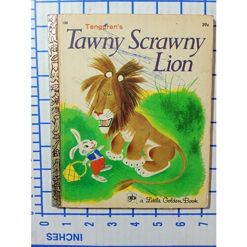 Tawny Scrawny Lion, A Little Golden Book