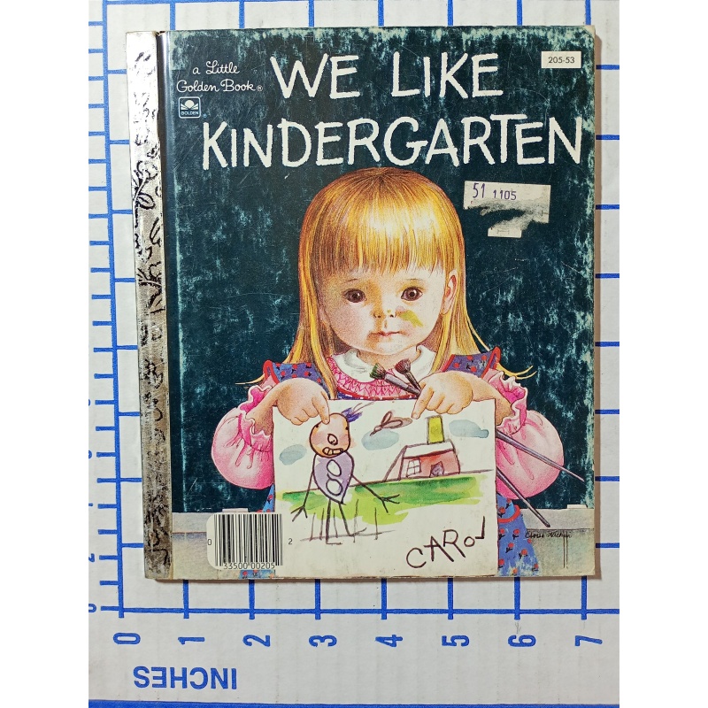 a Little Golden Book "We Like Kindergarten