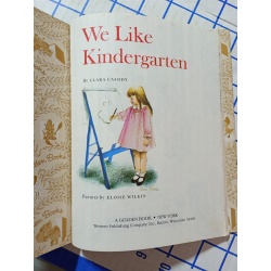 a Little Golden Book "We Like Kindergarten