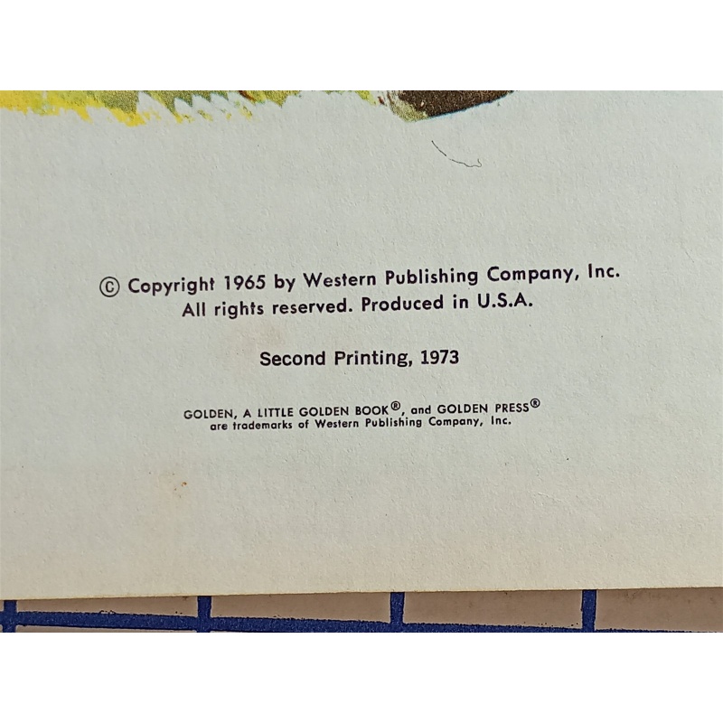 Vintage Little Golden Book ~ HOP, LITTLE KANGAROO! 