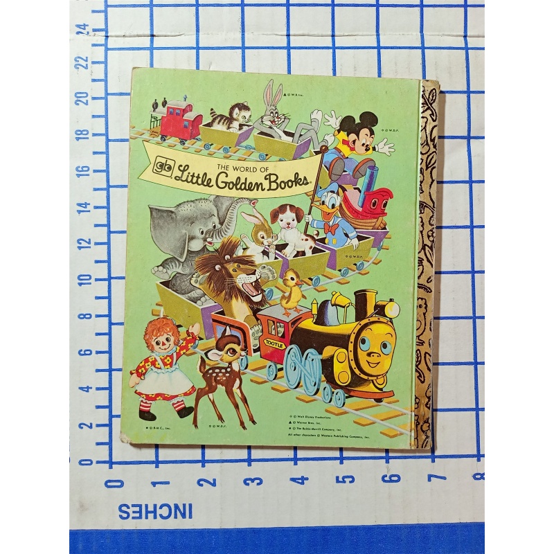 Vintage Little Golden Book ~ HOP, LITTLE KANGAROO! 