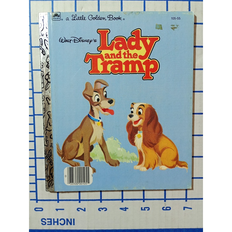 Vintage A Little Golden Book Disney’s Lady And The Tramp 