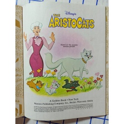 Vintage LITTLE GOLDEN BOOKS DISNEY THE ARISTOCATS
